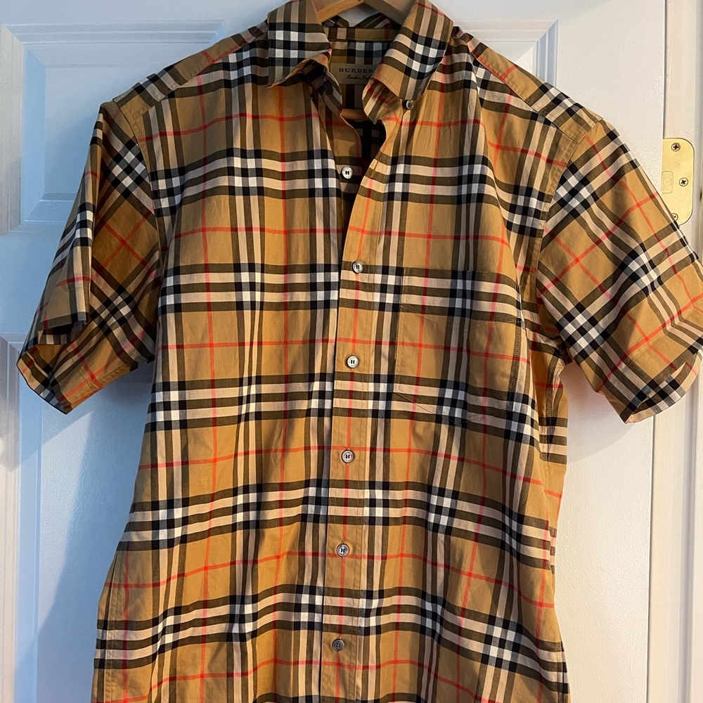 Burberry Jamestown short sleeve shirt